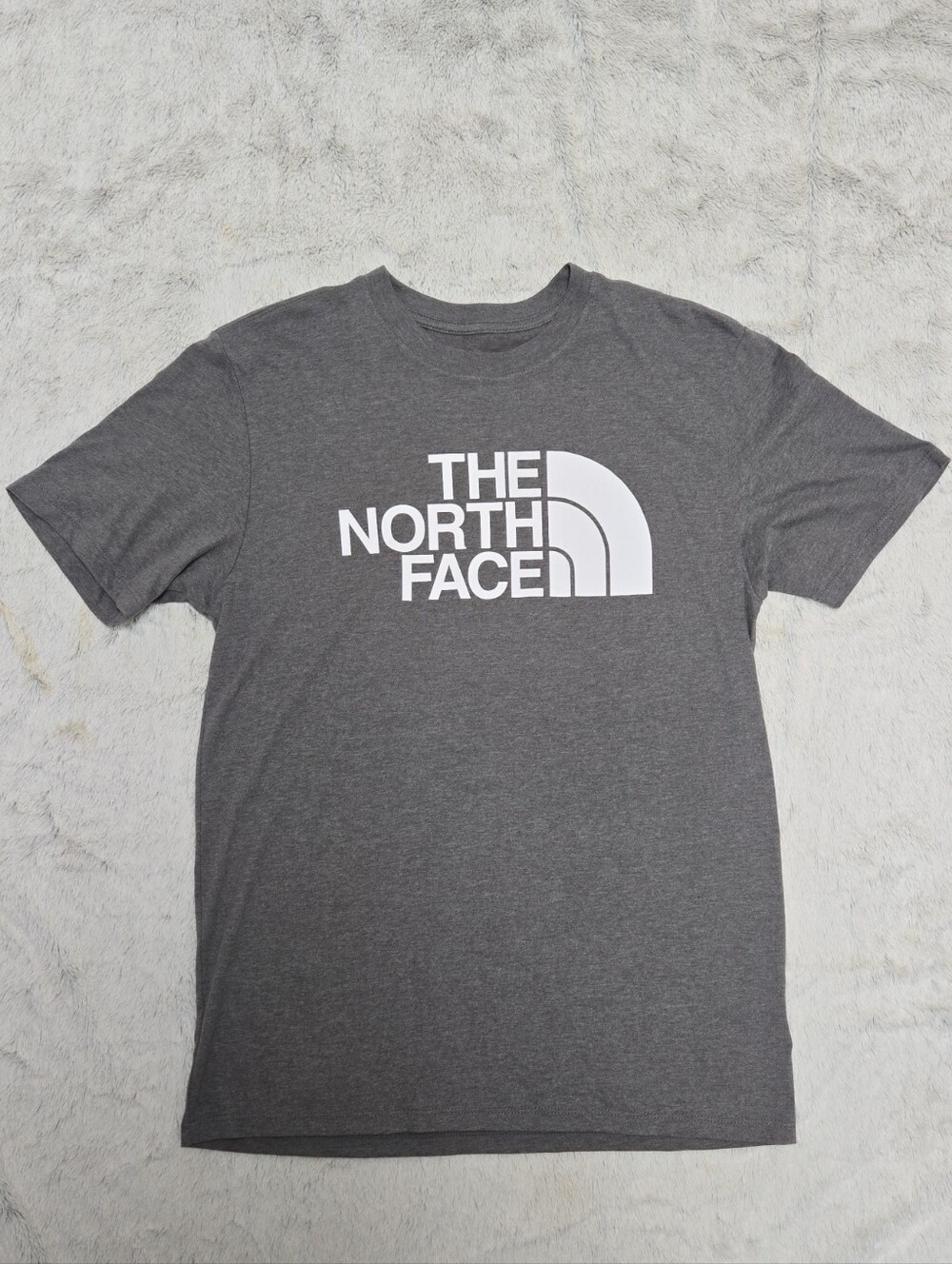 The North Face Men's Charcoal Gray Logo Tee